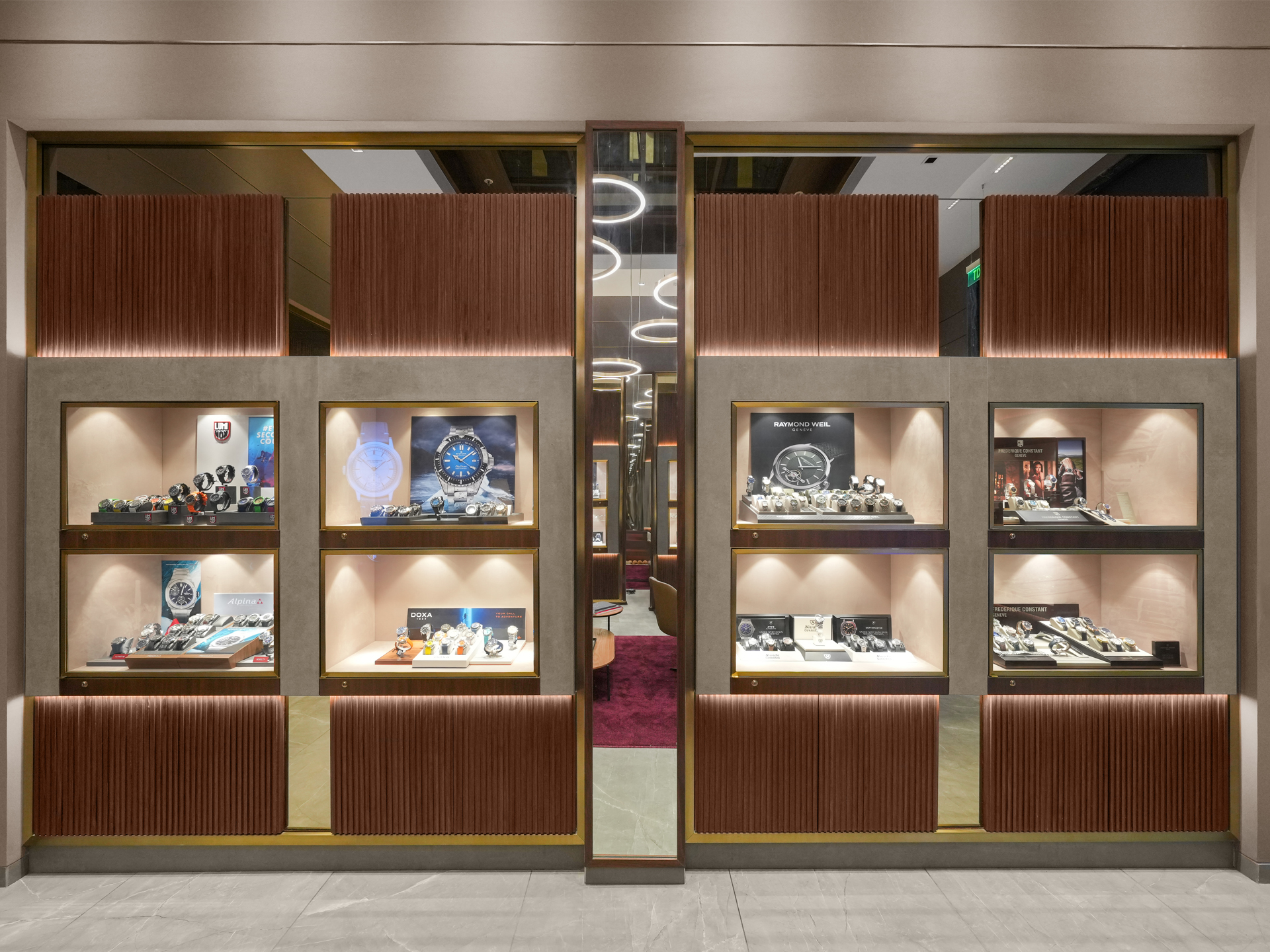 Arnold & Son-Shop in shop-Retail-Display-watch stand-counter-window-backwall